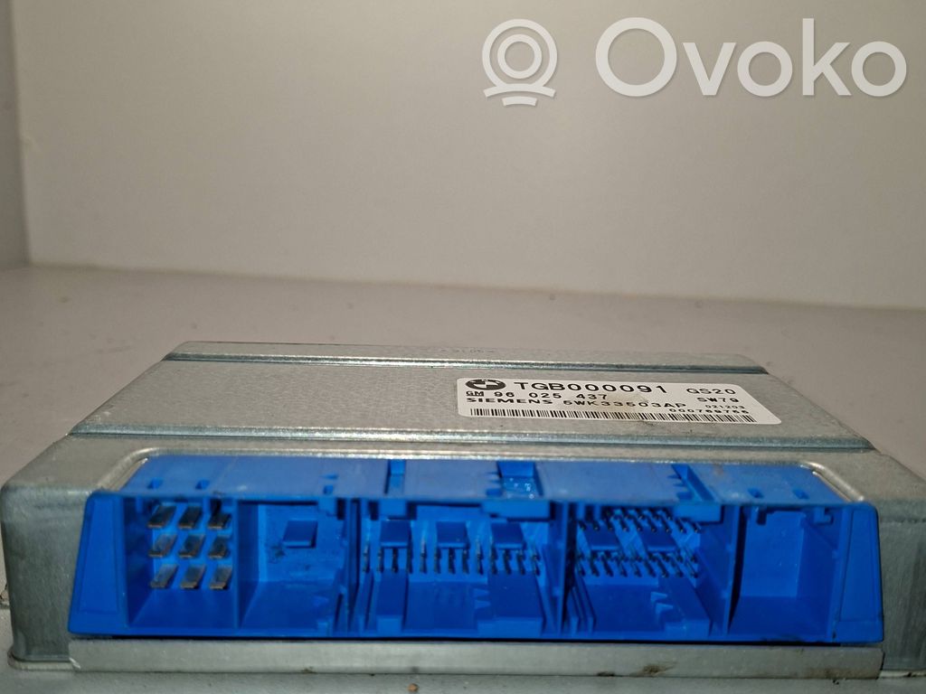 Engine control unit/module   TGB000091,5WK33503AP,96025437