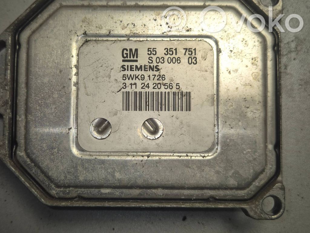 Opel Astra G Engine control unit/module 