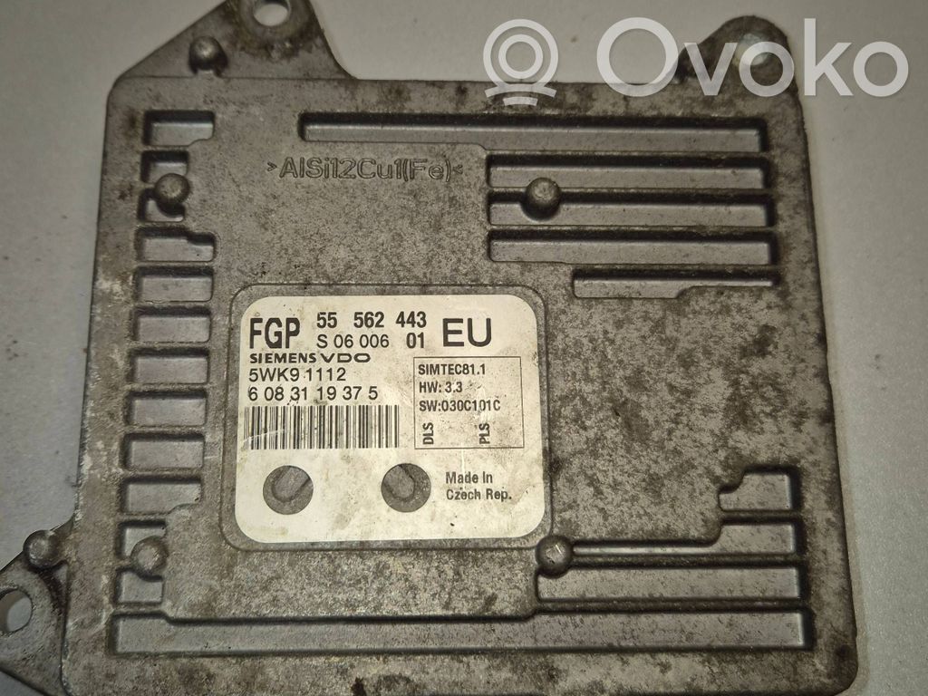 Opel Vectra C Engine control unit/module 