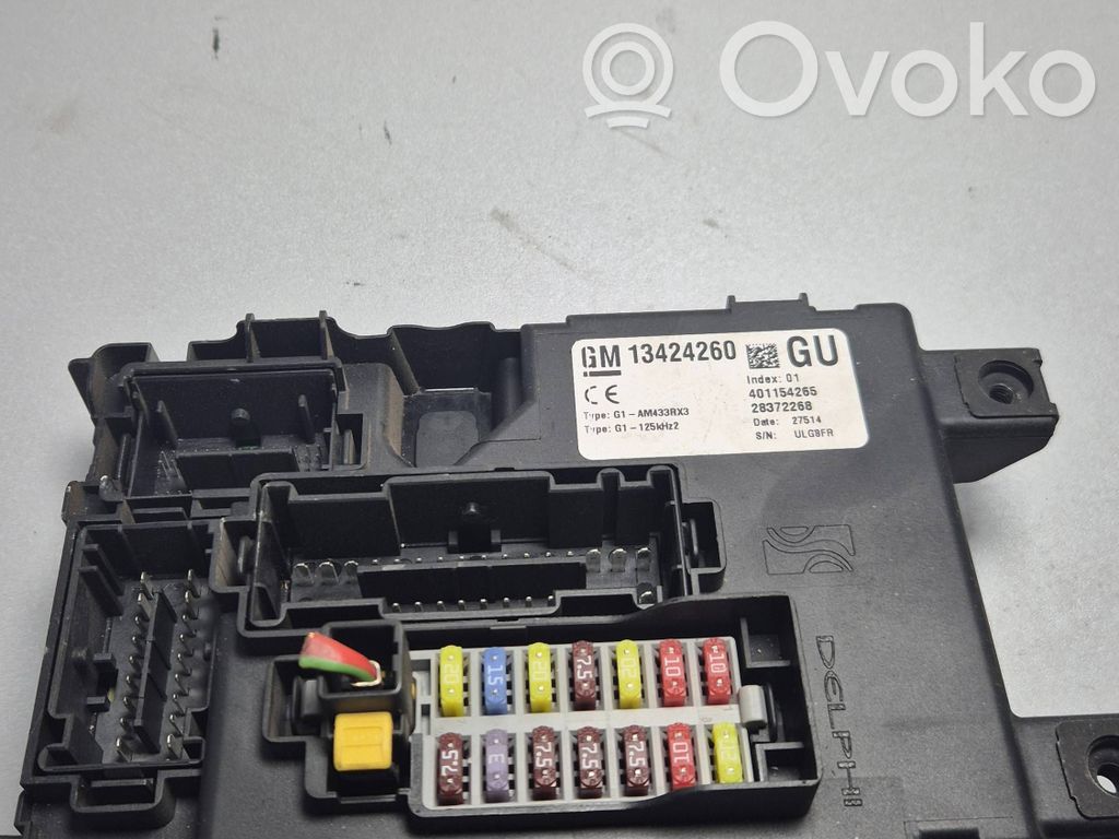 Opel Corsa D Módulo de fusible 