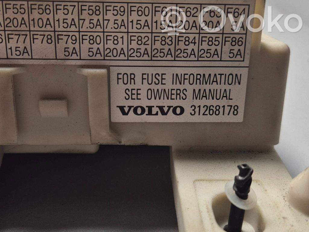 Volvo S40 Módulo de fusible 