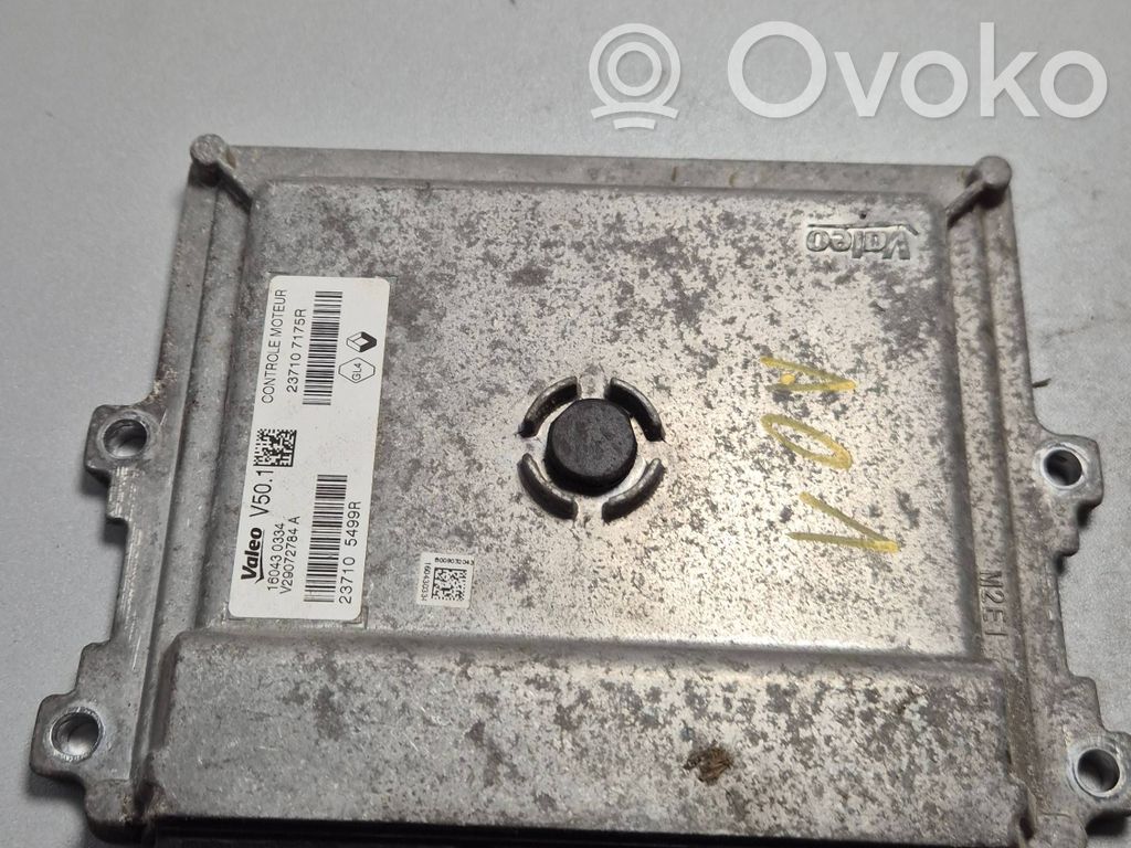 Engine control unit/module   237107175R,160430334,237105499R