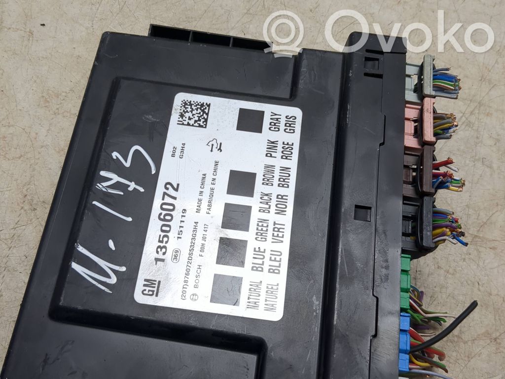 Opel Astra K Other control units/modules 