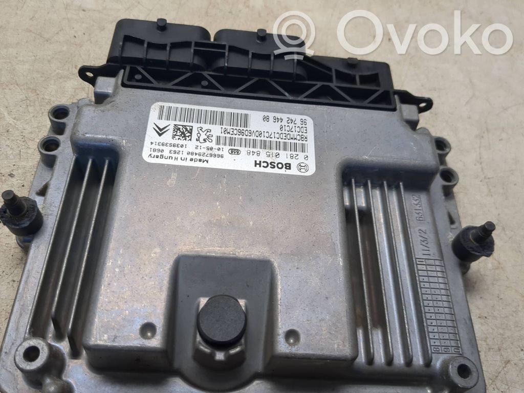 Citroen DS3 Engine control unit/module 