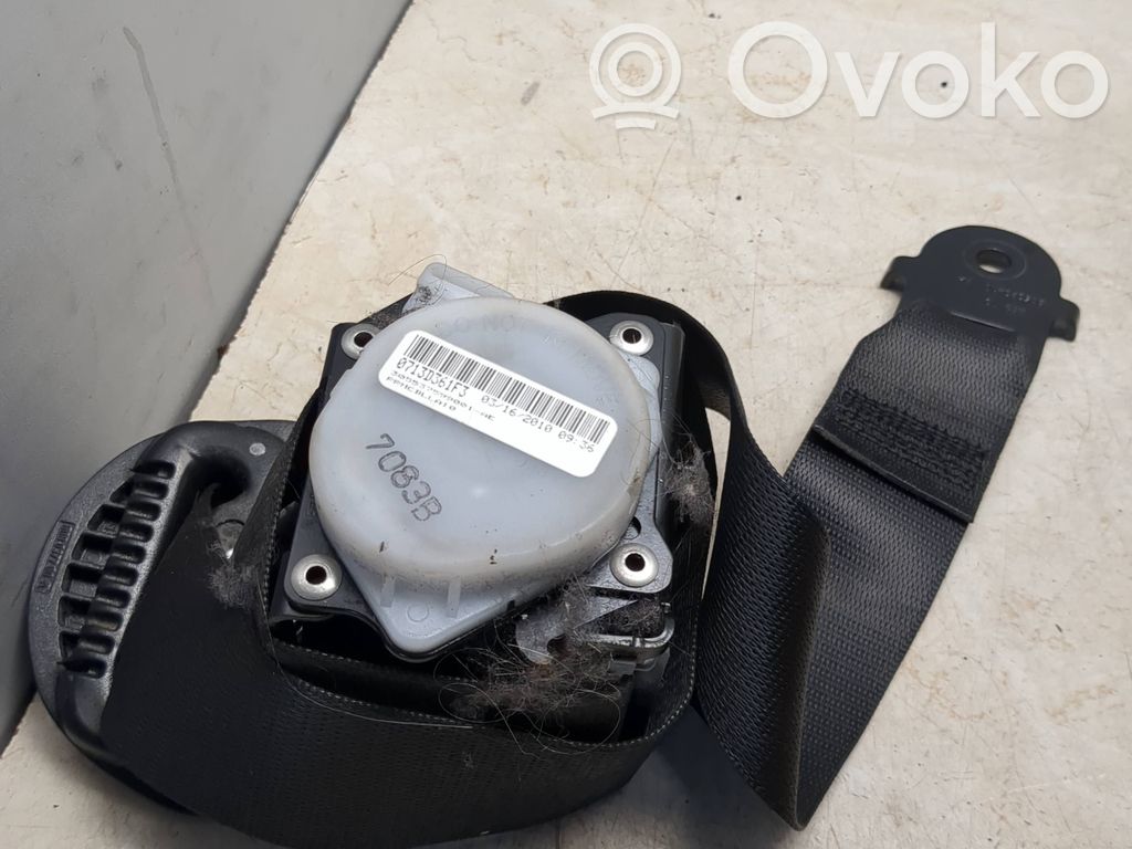 BMW X5 E70 Cinturón trasero 