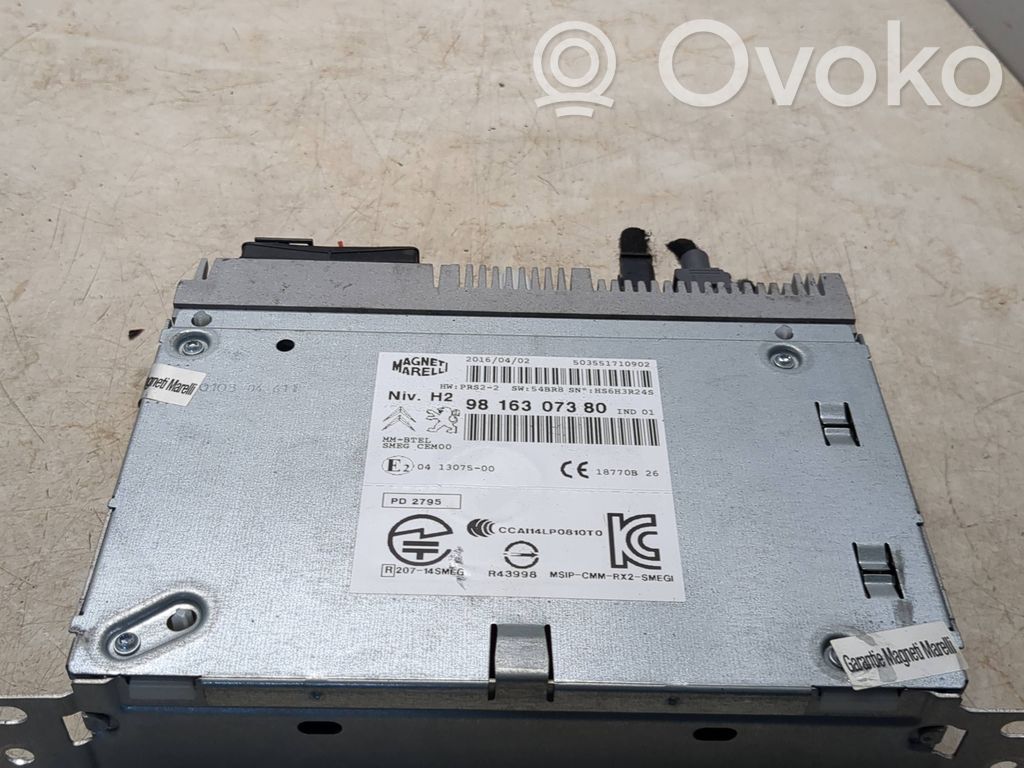 Peugeot 308 Radio/CD/DVD/GPS head unit 