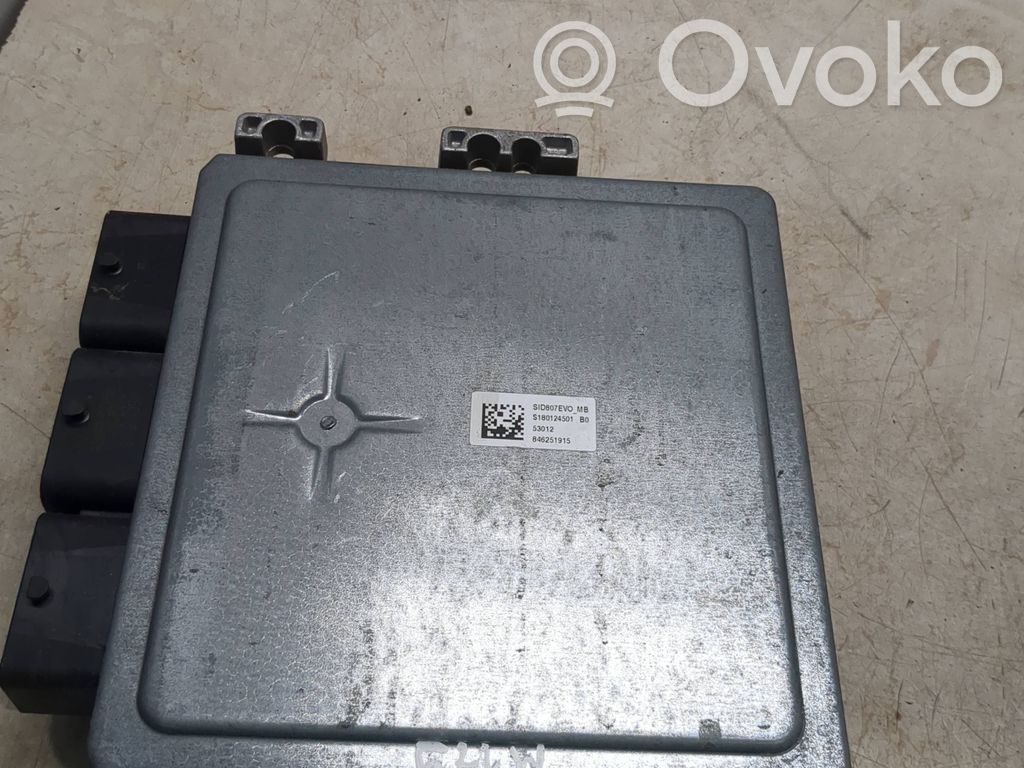 Engine control unit/module   S180123009A,9808376980,9666681180