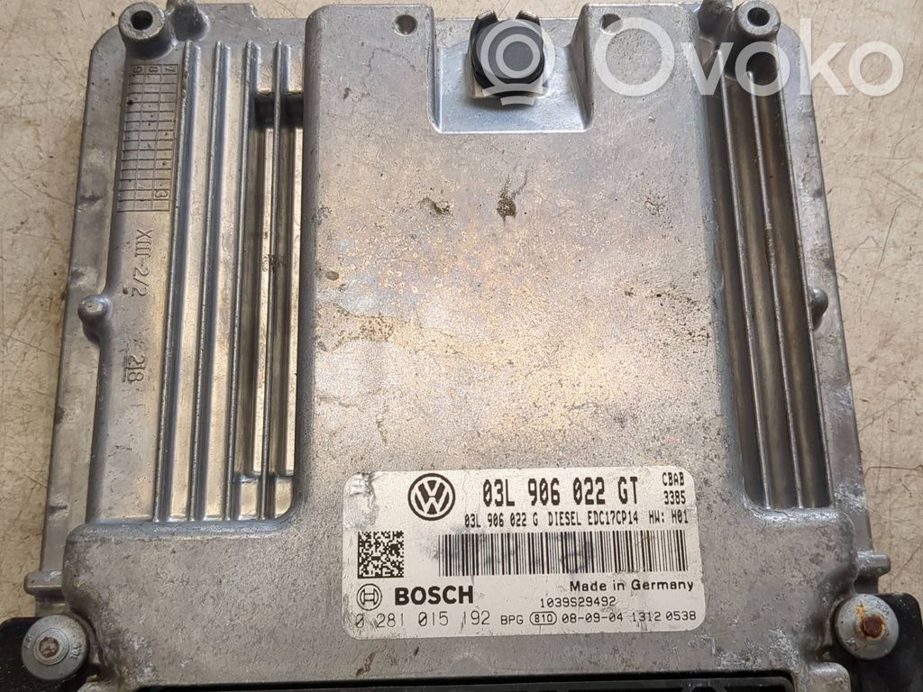 Volkswagen Golf VI Engine control unit/module 