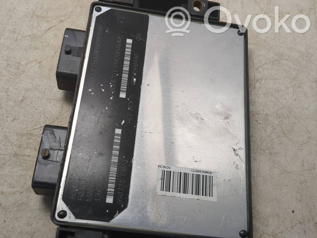 Citroen Berlingo Engine control unit/module 