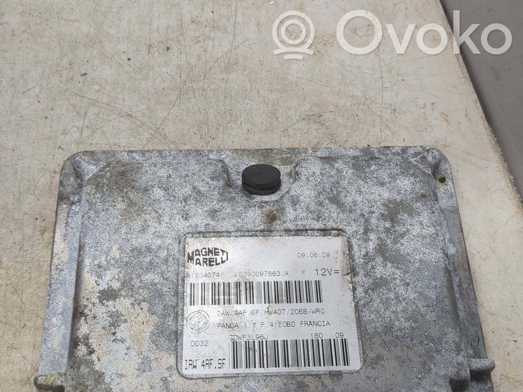 Engine control unit/module   51834074,7DWF3L96J,BC10097663A