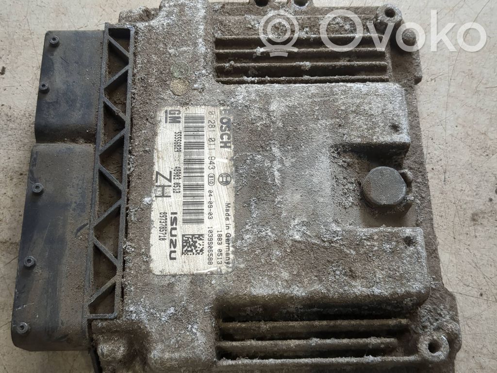 Opel Astra H Engine control unit/module 