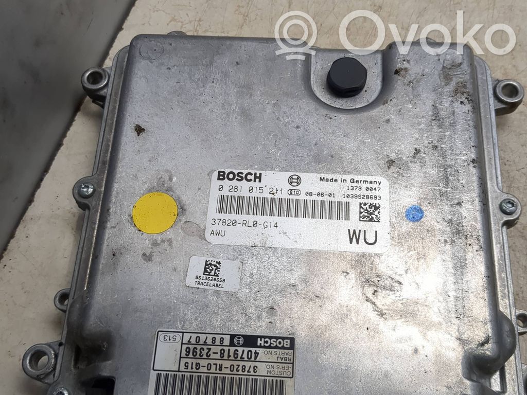 Honda Accord Engine control unit/module 