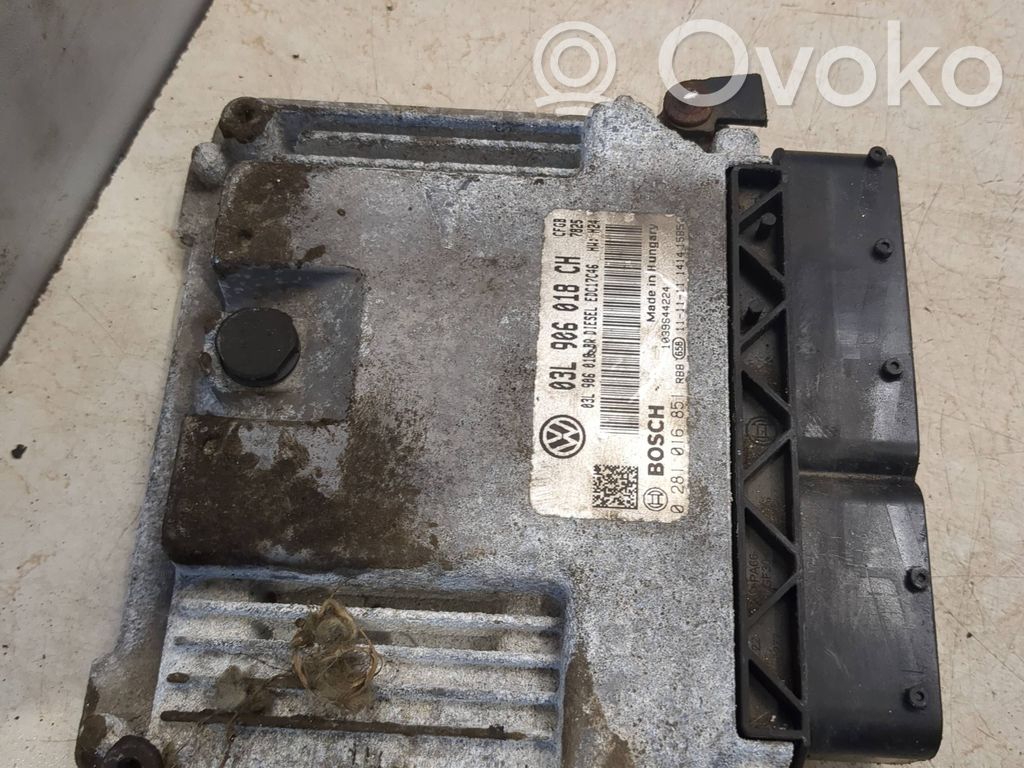 Skoda Superb B6 (3T) Engine control unit/module 