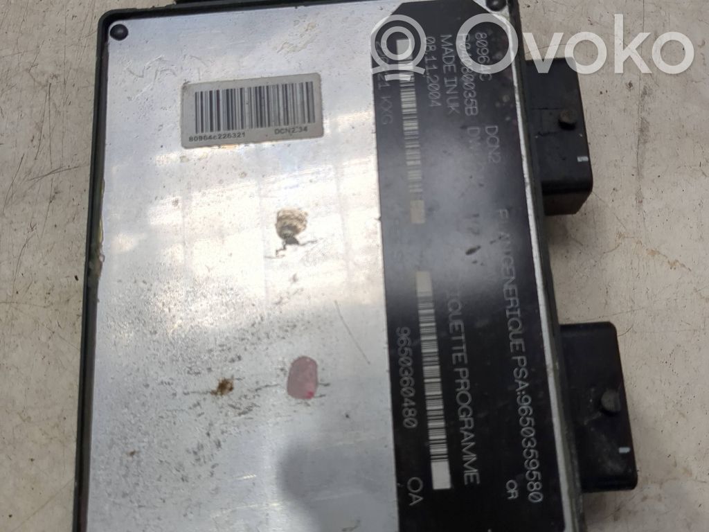 Citroen Berlingo Engine control unit/module 