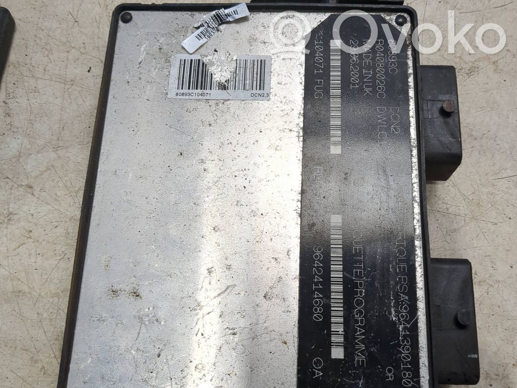 Peugeot Partner Engine control unit/module 