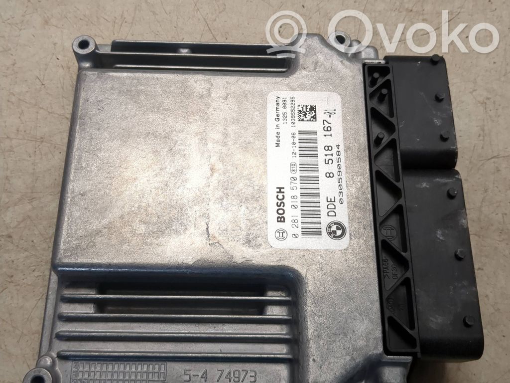 BMW 1 E82 E88 Engine control unit/module 