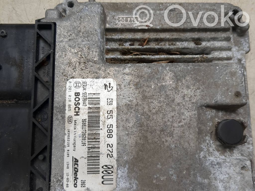 Engine control unit/module   55588272,55579447,0281018865