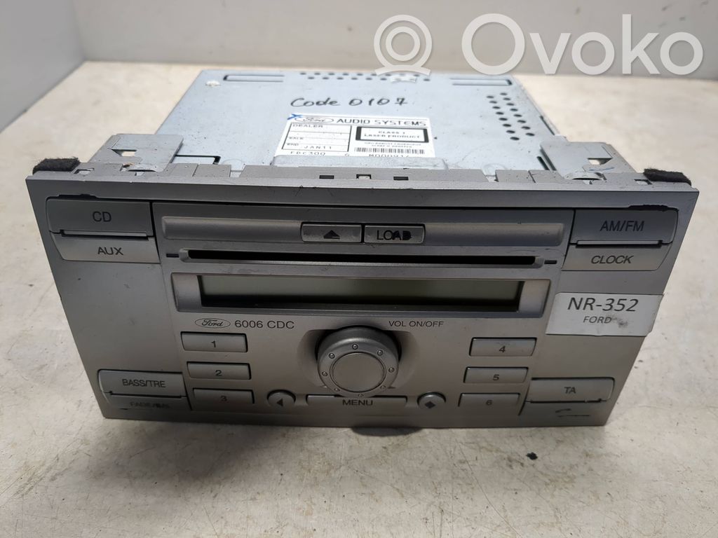 Ford S-MAX Radio/CD/DVD/GPS head unit 