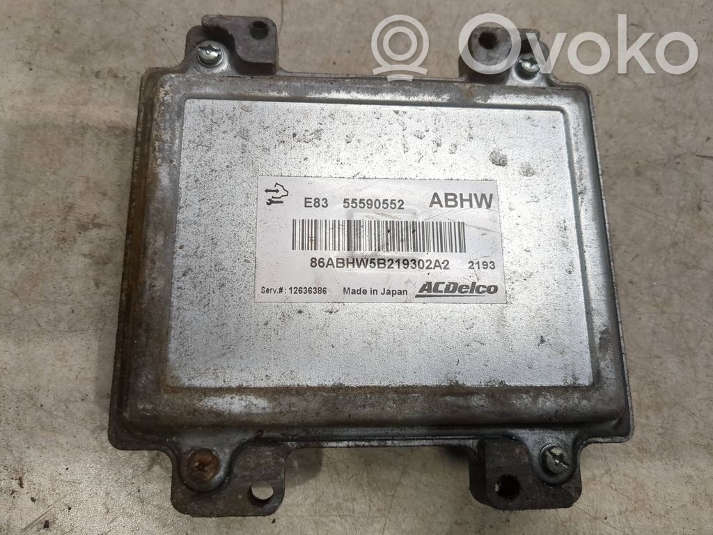Opel Corsa D Engine control unit/module 