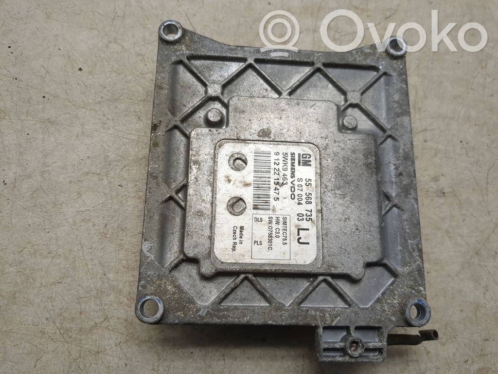 Engine control unit/module   55568735,9122215475,5WK9463