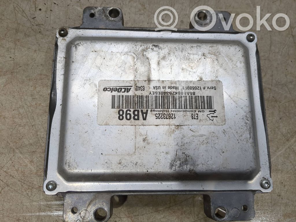 Opel Zafira C Engine control unit/module 