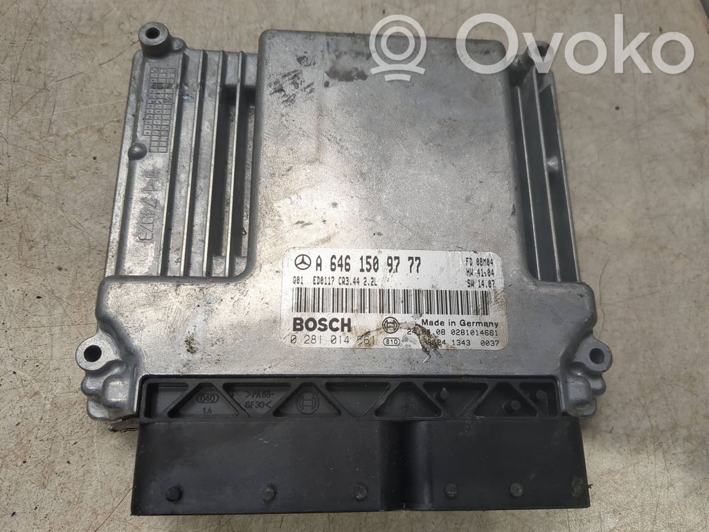 Mercedes-Benz C W204 Engine control unit/module 