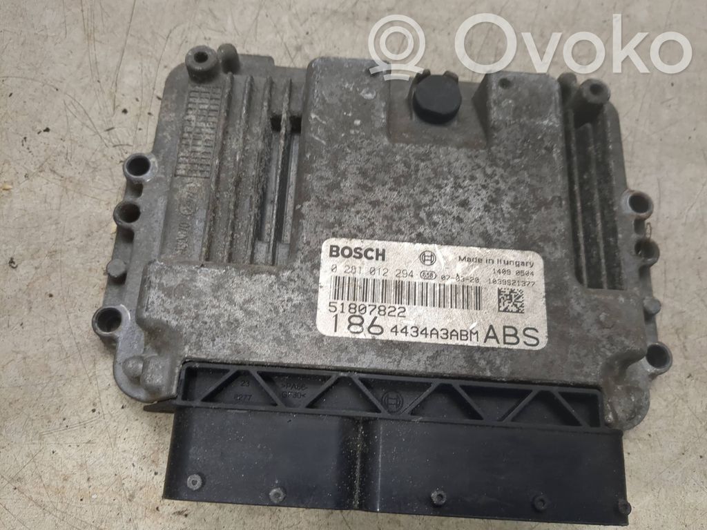 Fiat Multipla Engine control unit/module 