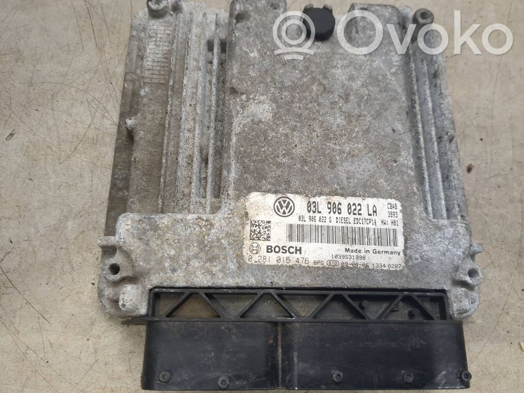 Volkswagen Golf VI Engine control unit/module 