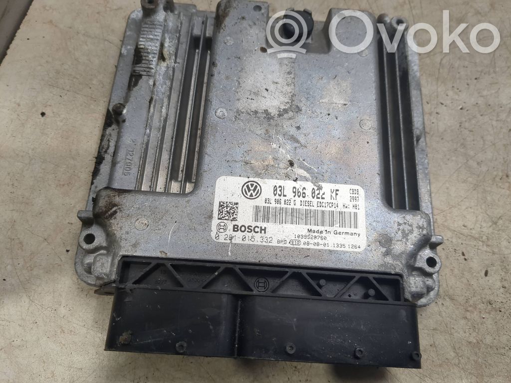 Volkswagen Touran I Engine control unit/module 