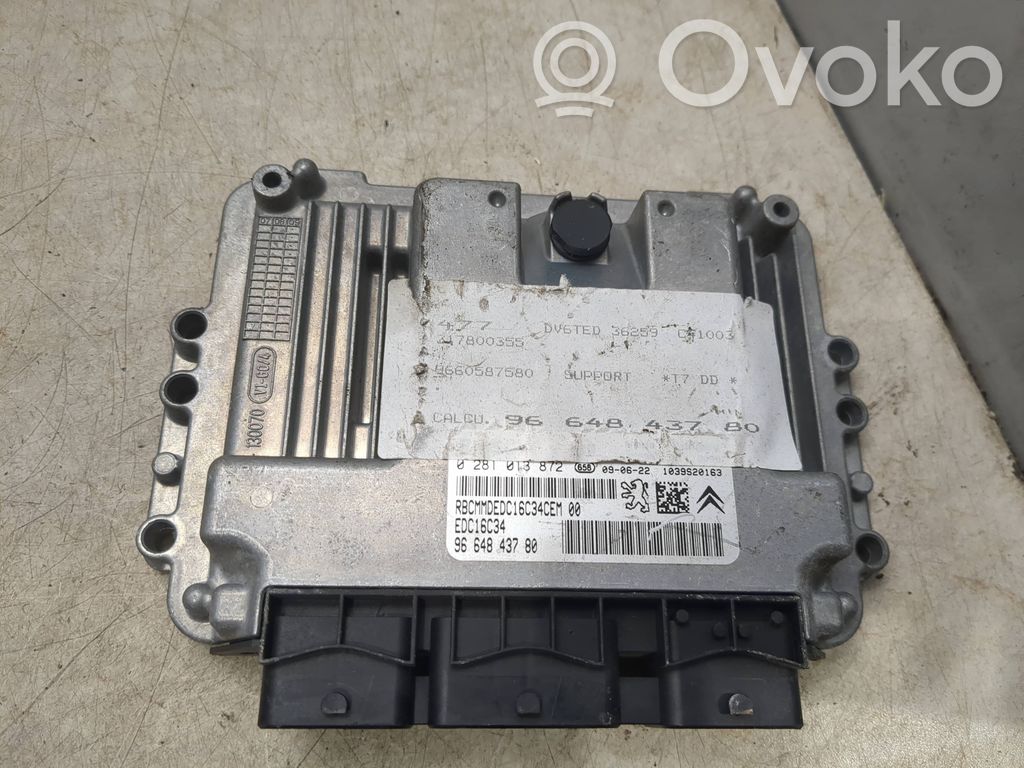 Citroen C4 II Engine control unit/module 