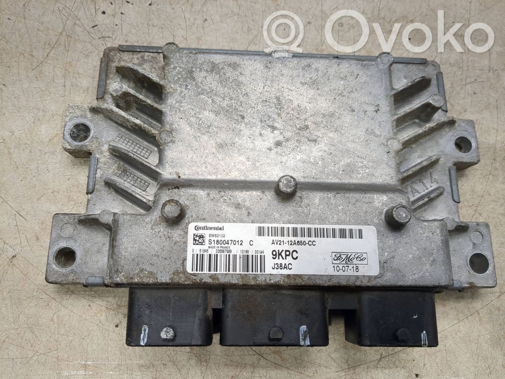 Ford Fiesta Engine control unit/module 