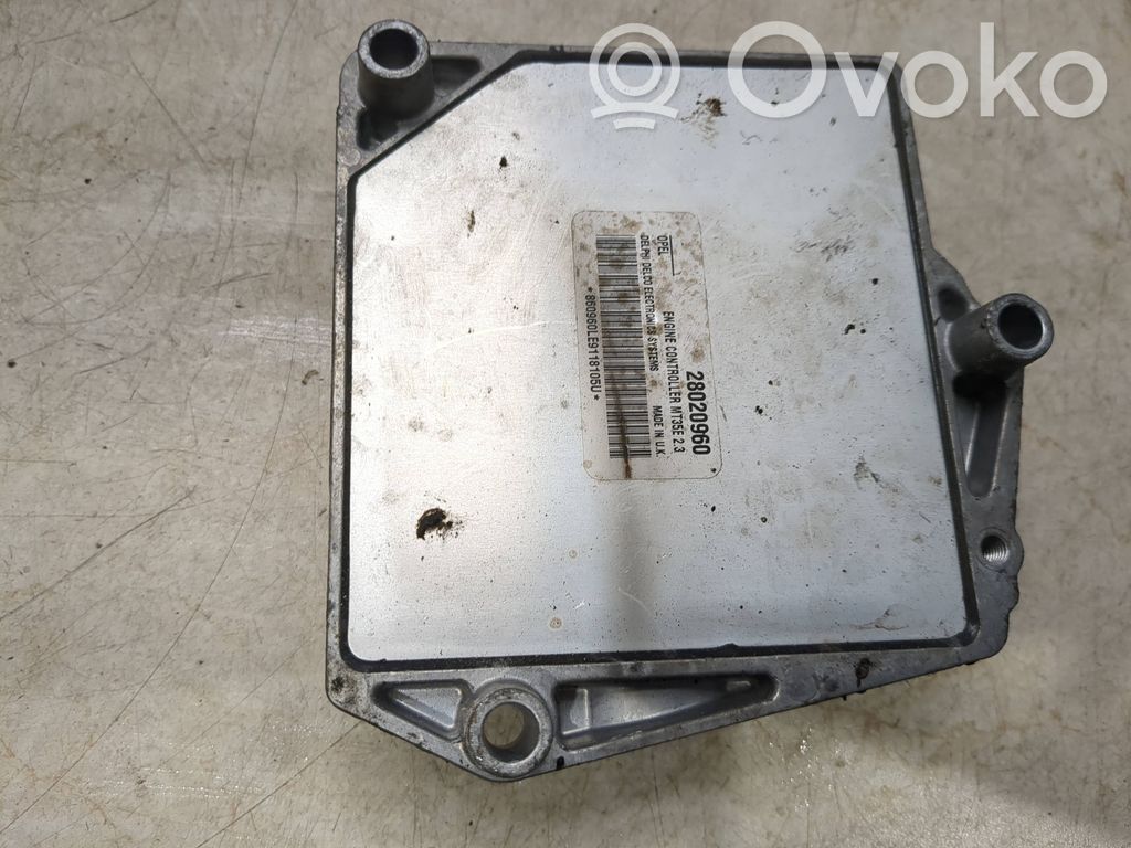 Opel Astra H Engine control unit/module 
