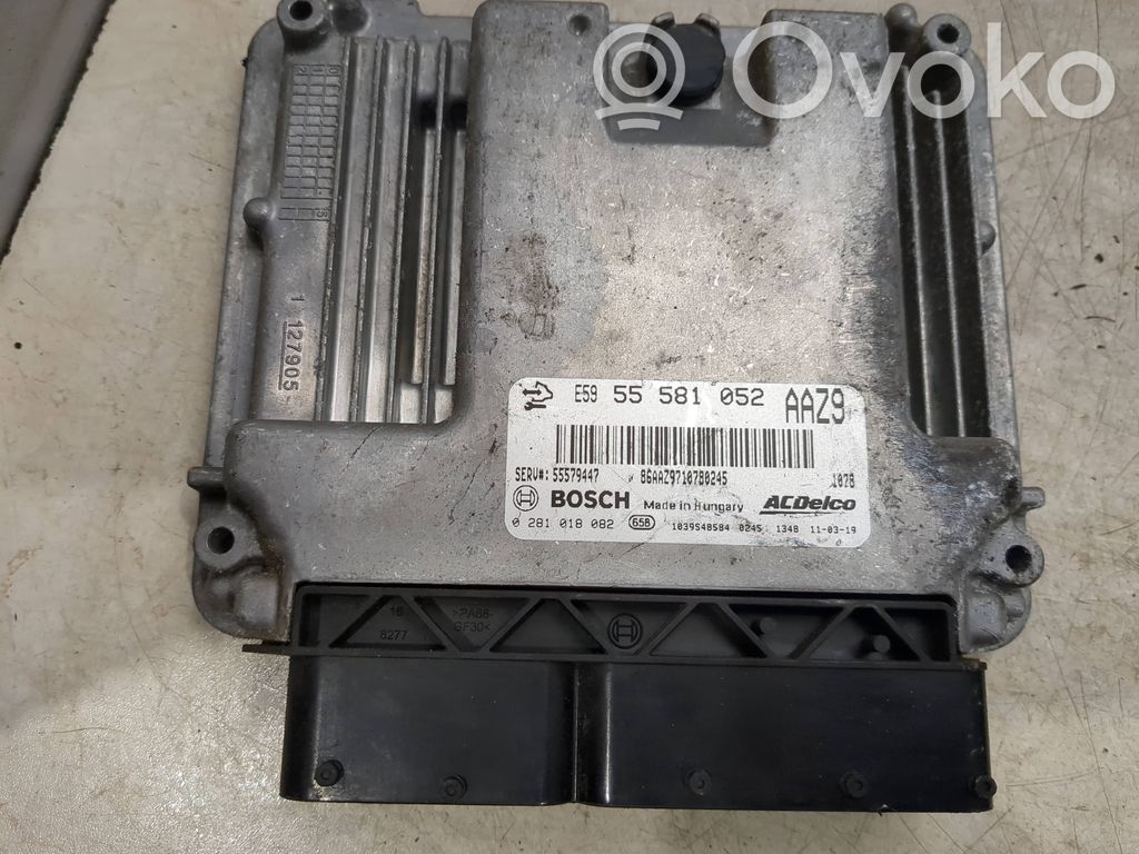 Opel Astra H Engine control unit/module 