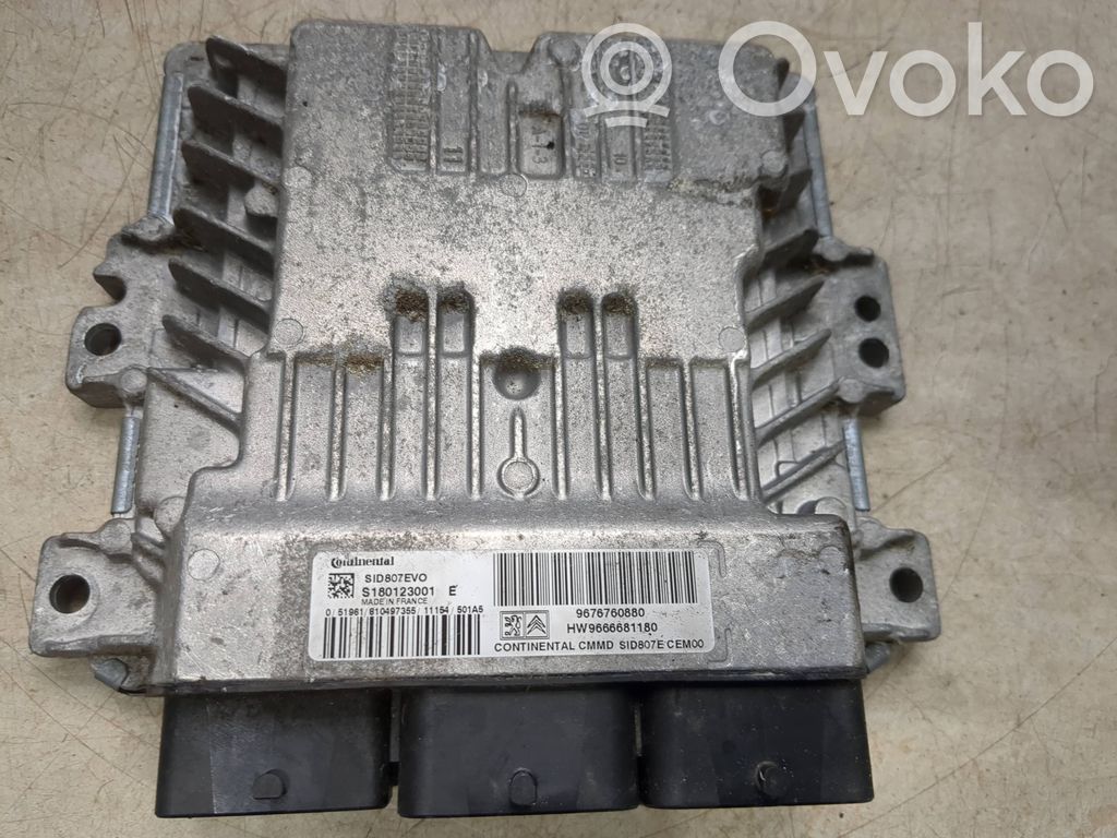 Peugeot 508 Engine control unit/module 