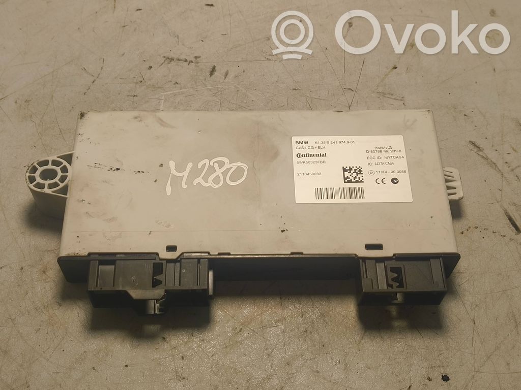 BMW 5 F10 F11 Moduł / Sterownik CAS 