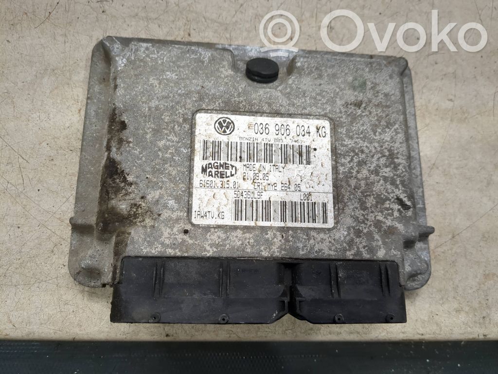 Volkswagen Polo IV 9N3 Engine control unit/module 