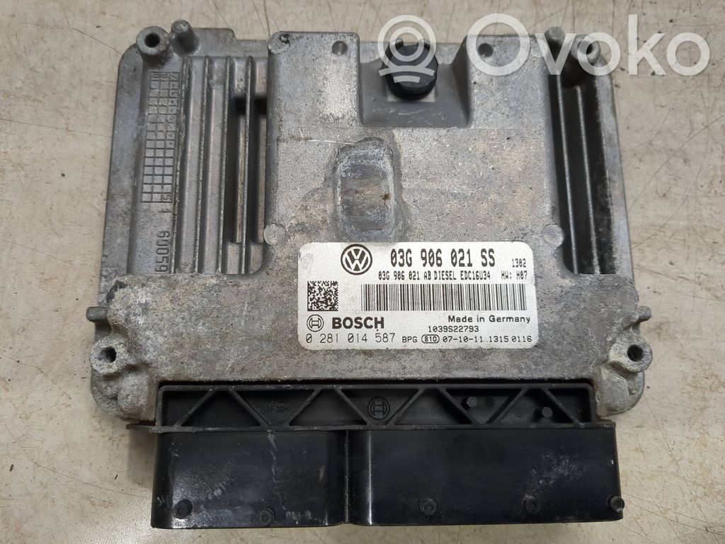 Skoda Octavia Mk2 (1Z) Engine control unit/module 