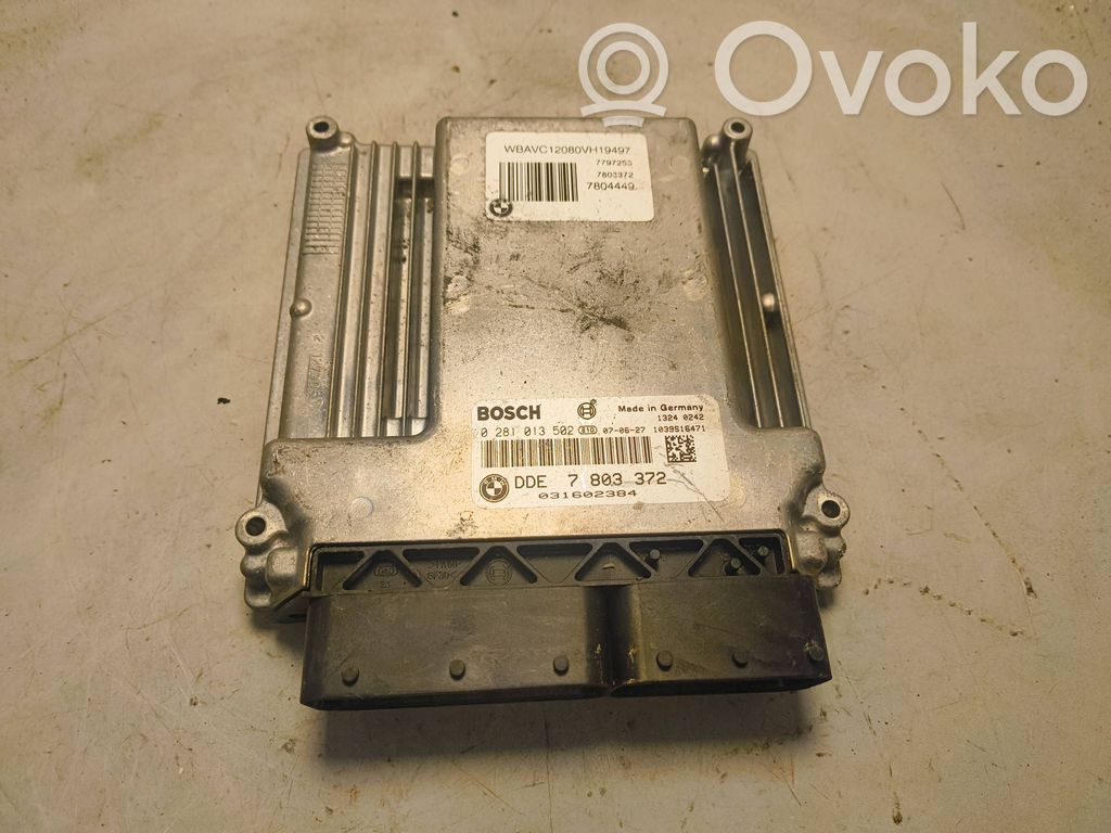 BMW 3 E90 E91 Engine control unit/module 