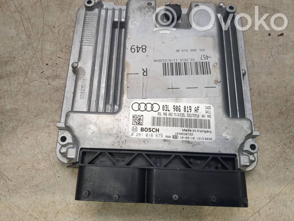 Audi A6 S6 C6 4F Engine control unit/module 
