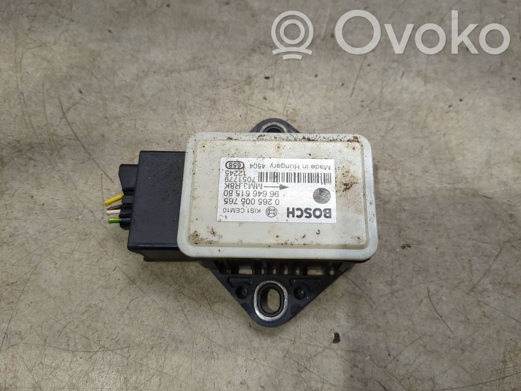 Citroen DS4 Sensor ESP de aceleración de frecuencia del intermitente 
