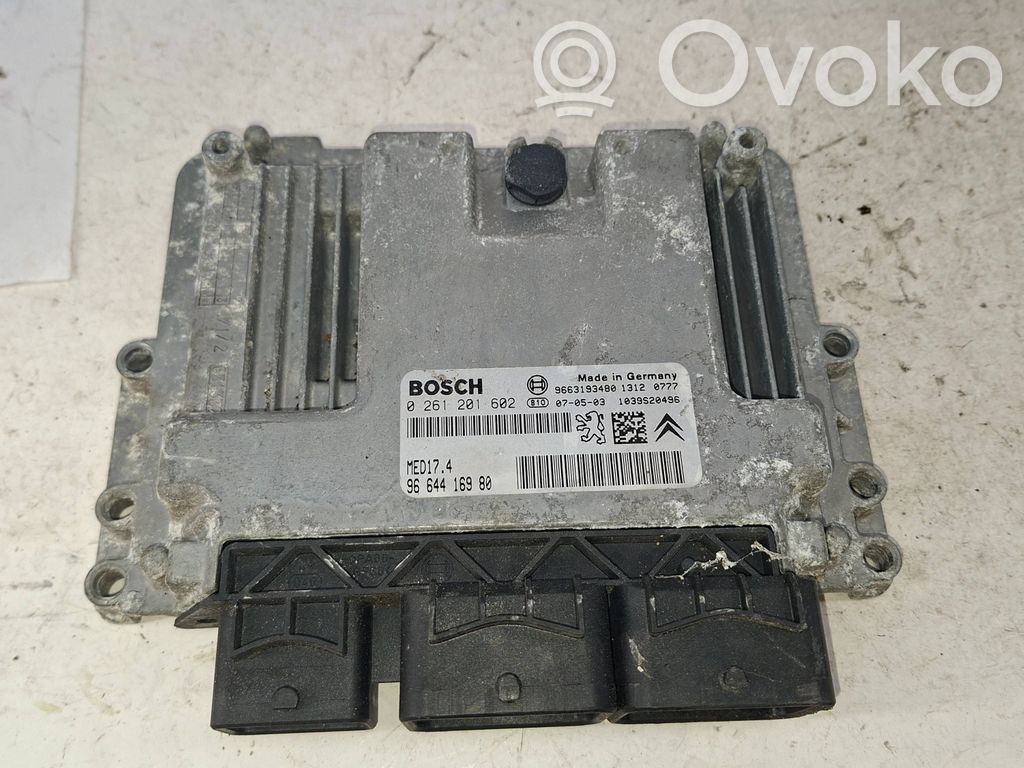 Peugeot 207 Engine control unit/module 