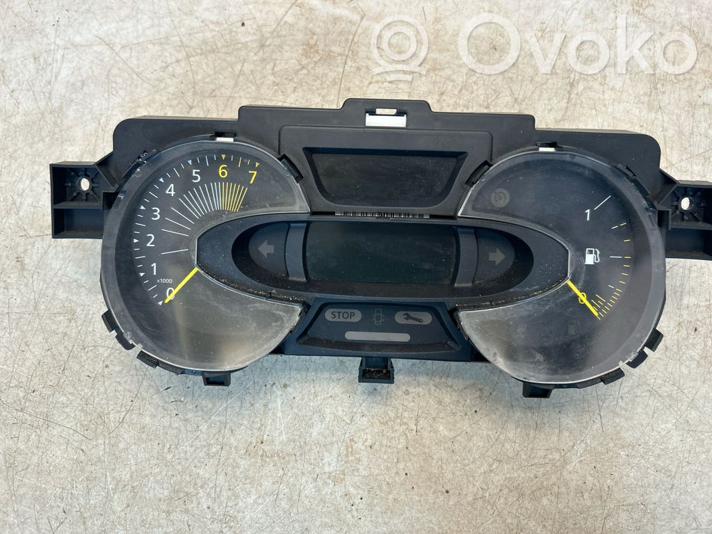 Renault Captur Geschwindigkeitsmesser Cockpit 