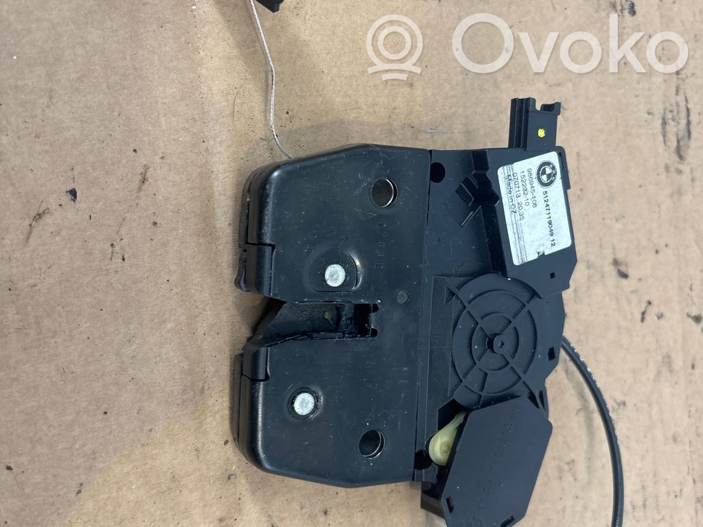 BMW X5 E70 Tailgate/trunk/boot lock/catch/latch 