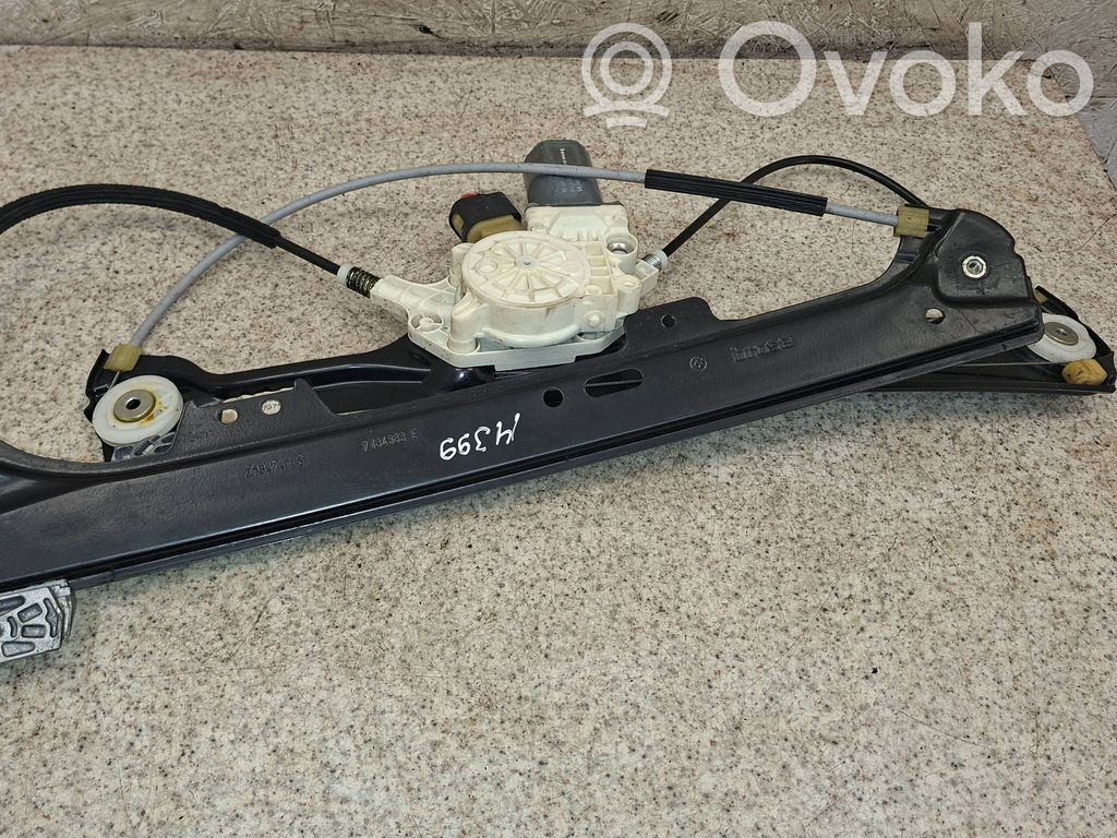 Front door window regulator with motor   977971