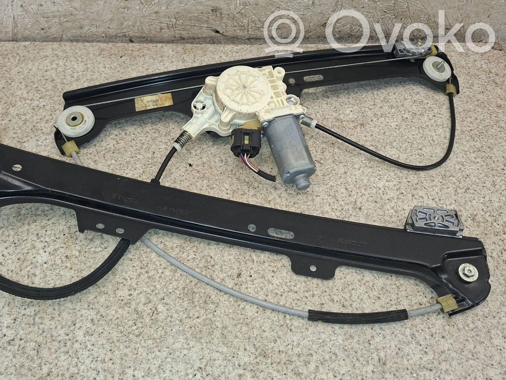 BMW 5 E60 E61 Front door window regulator with motor 