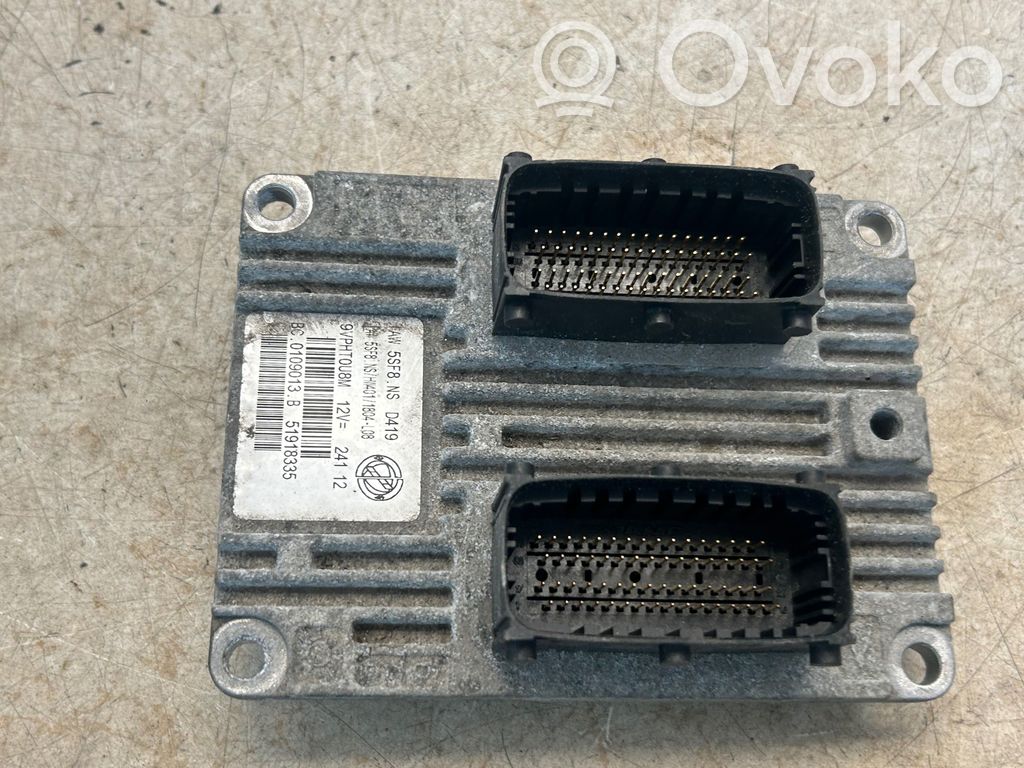 Fiat Punto (199) Sterownik / Moduł ECU 