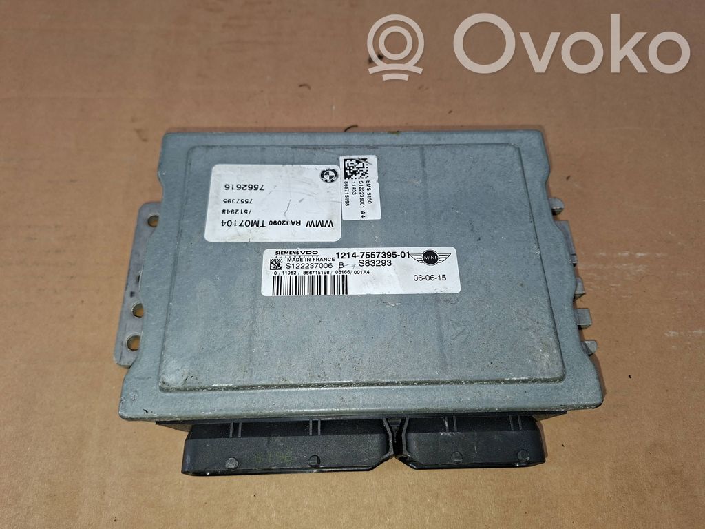 Engine control unit/module   7557395,S83293,S122237006,S122237006B