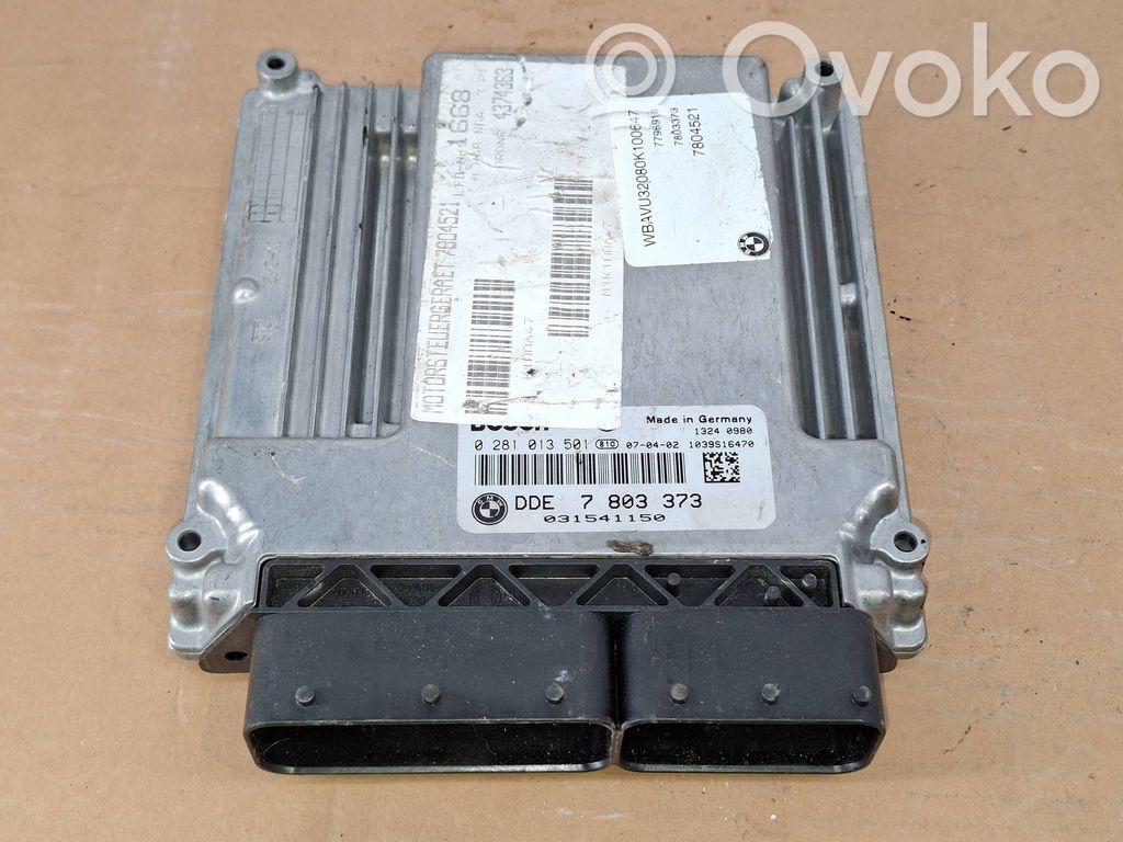 BMW 5 E60 E61 Engine control unit/module 