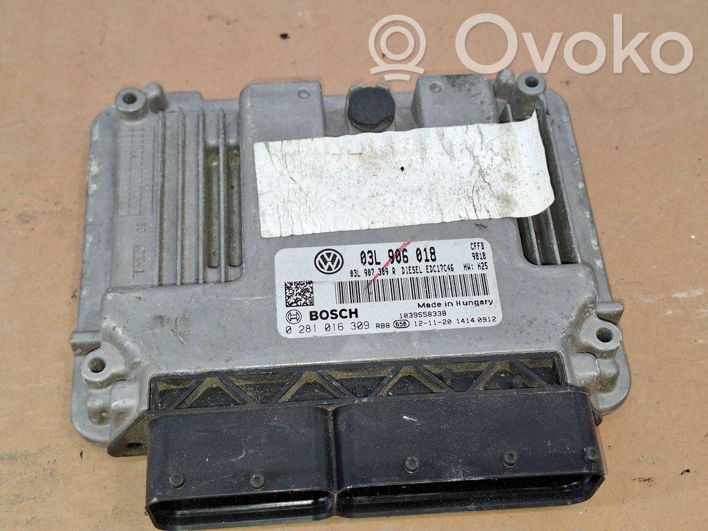 Volkswagen Jetta VI Engine control unit/module 