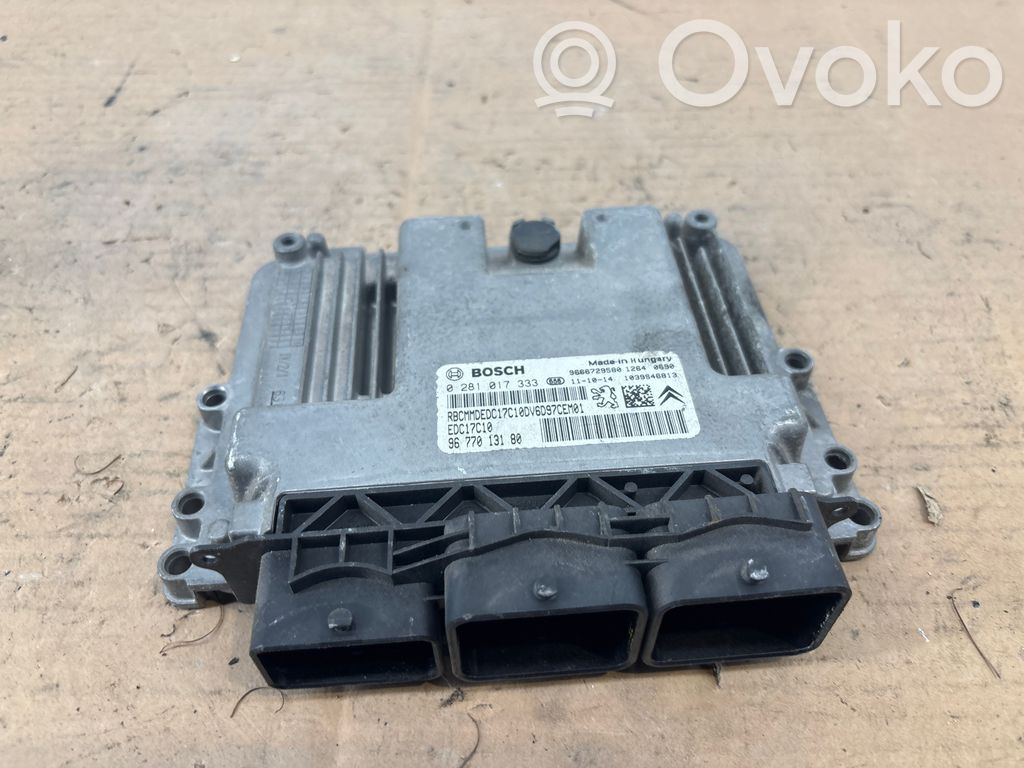 Citroen C4 I Picasso Unitate/modul de control motor 